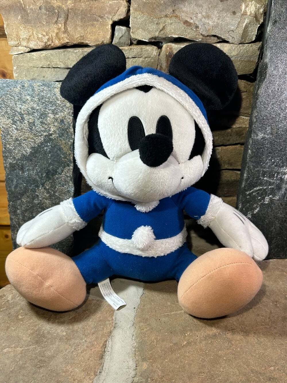 SEGA Disney Blue Winter Mickey Mouse Plush